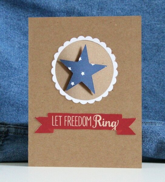 Let Freedom Ring card