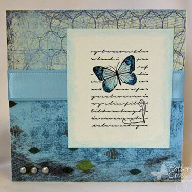 Butterfly Card {Memory Box Co.}
