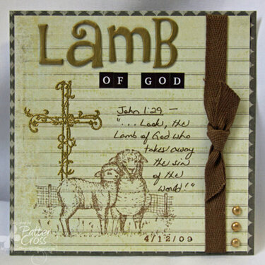 His Holy Name {Challenge 8, Lamb}