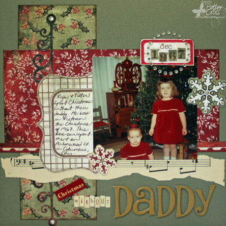 Christmas without Daddy {Unity Stamp Co.}