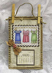 Three Dresses Calendar