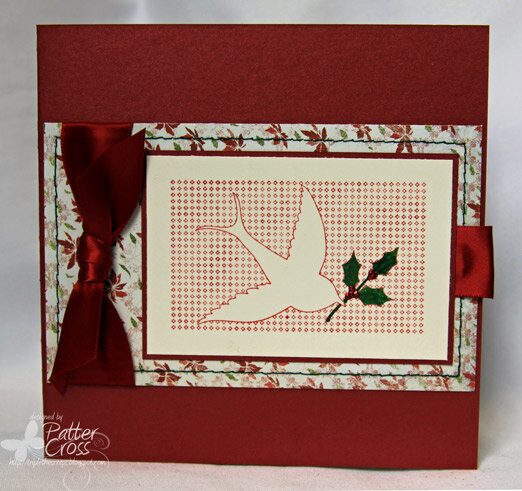 Dove and Holly Notecard