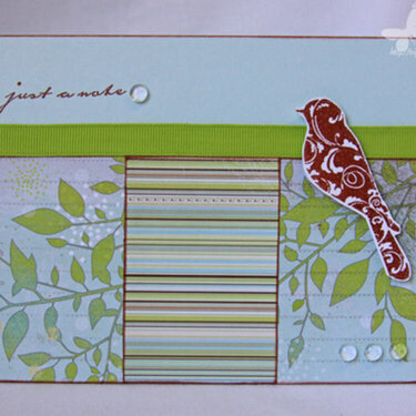 Just a Note {Memory Box Co.}