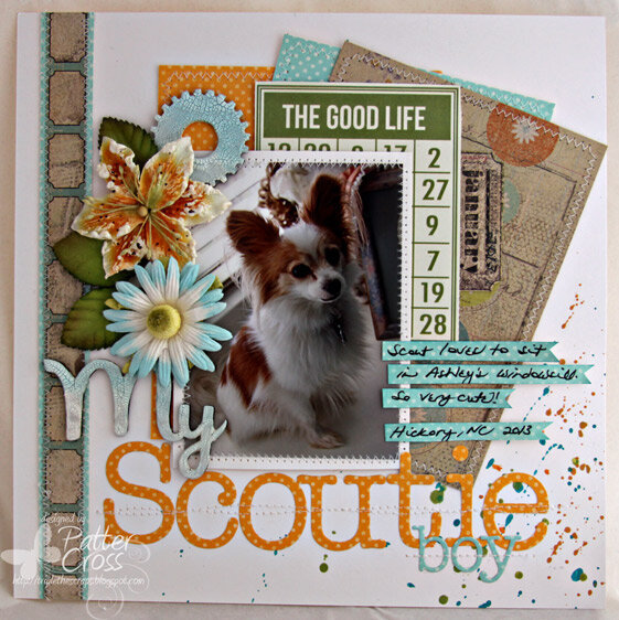 My Scoutie Boy {Memory Box}