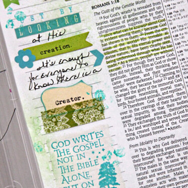 Journaling {Bible} Romans 1:19-20