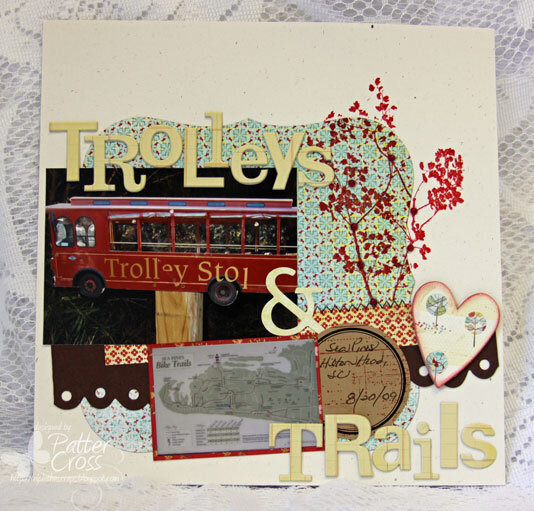 Trolleys &amp; Trails {Memory Box}