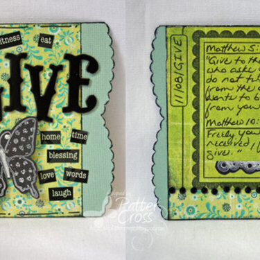 Scripture Challenge Week 48 Give *Unity Stamp Co.*