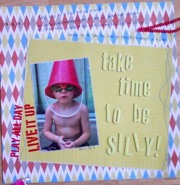 Designer Diaries Inspiration #1--take time to be silly