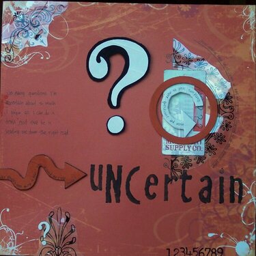 uncertain