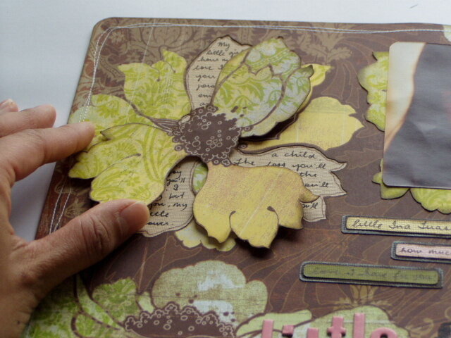 My Little Flower (with spinning flower journaling) Pic 2 of 2