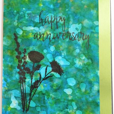 Anniversary card