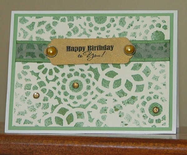 formal birthday card