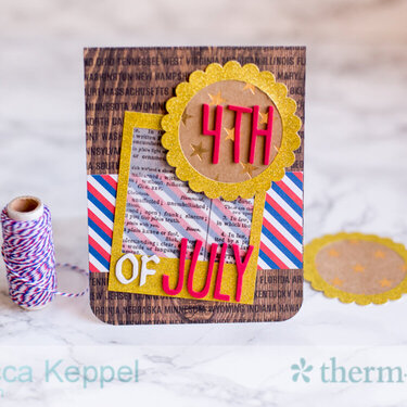 4th of July card