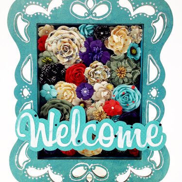 Welcome Shadow Box Frame