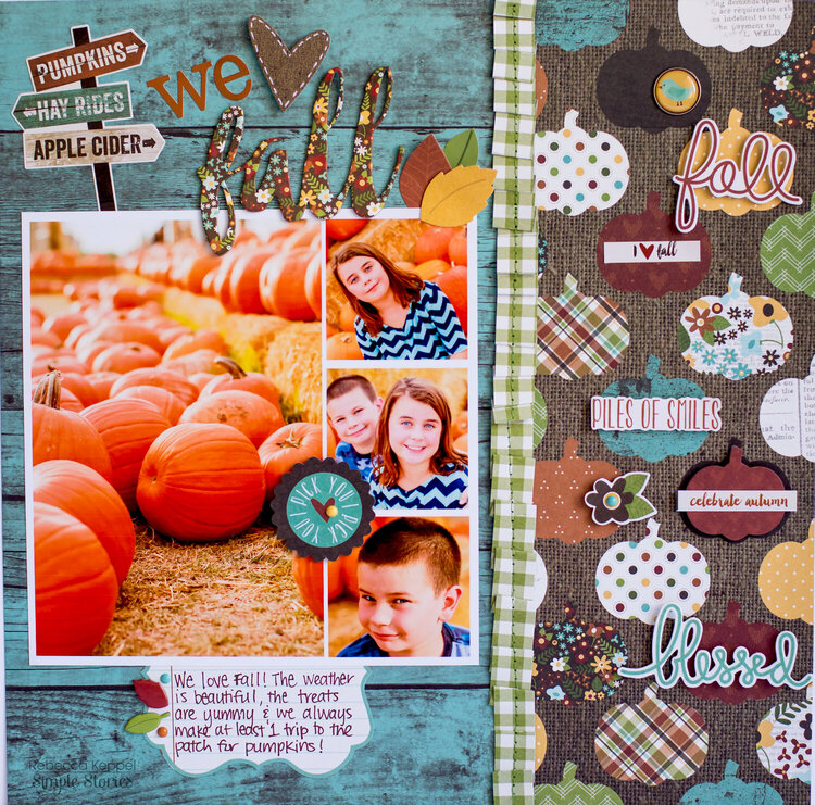 We Love Fall **NEW Simple Stories**