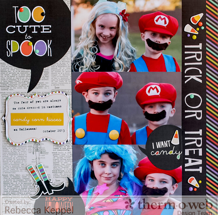 Too Cute to Spook **Therm O Web &amp; Simple Stories