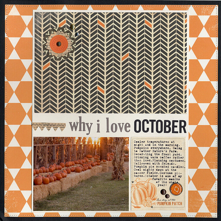 why i love OCTOBER