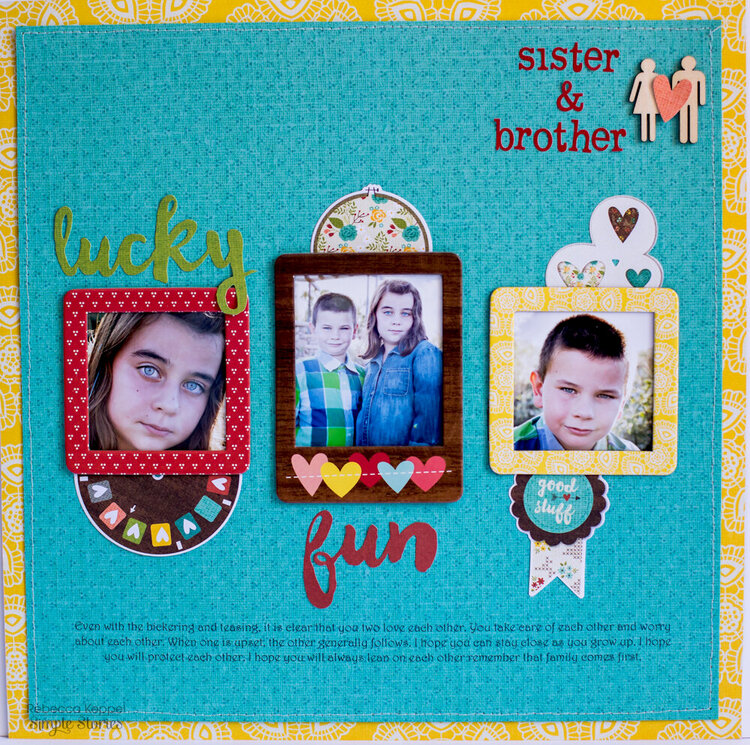 Sister and Brother**NEW Simple Stories**