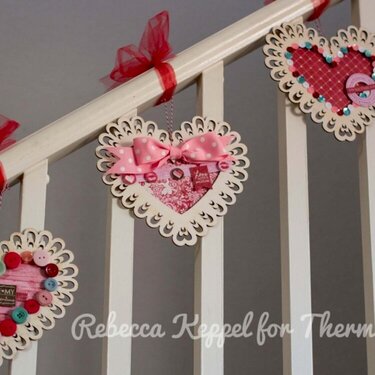 Valentine's Day Decorations with Therm O Web