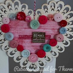 Valentine's Day Decorations with Therm O Web