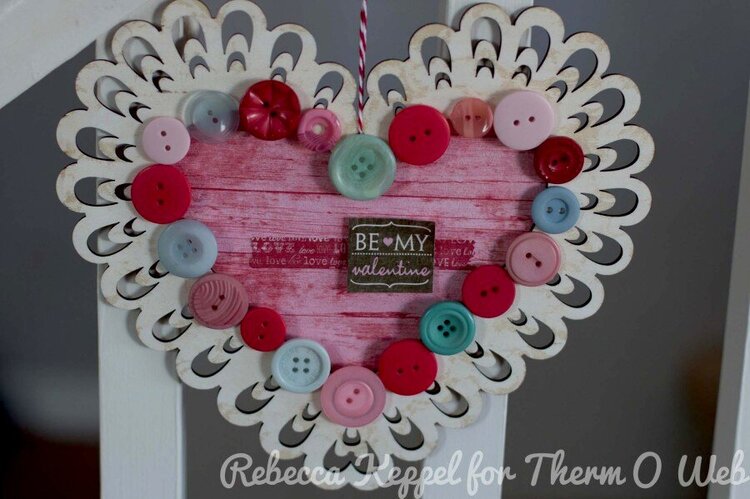 Valentine&#039;s Day Decorations with Therm O Web