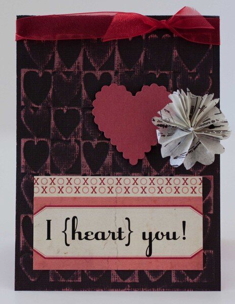 I {Heart} You! (Elle&#039;s Studio card)