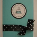 Birthday Card - Aqua