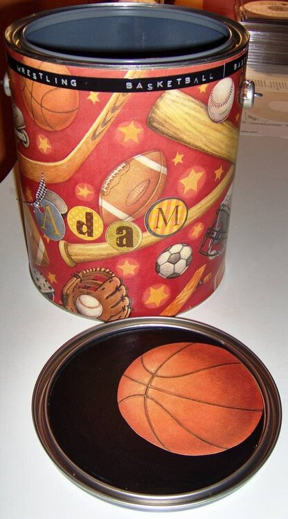 Altered Paint Can - Sports