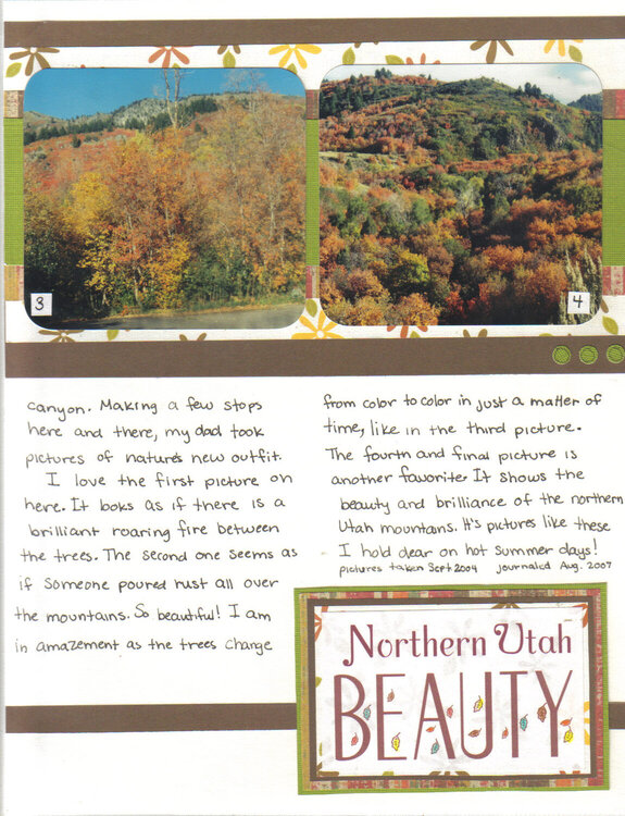 Northern Utah beauty *pg 2*