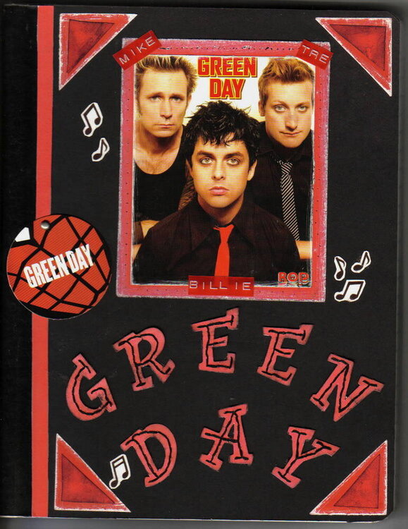 Green Day Book-Front