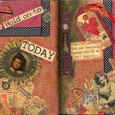~Heart of a Woman~Collage Book-Pgs 3 and 4