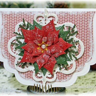 Poinsettia Christmas Cards