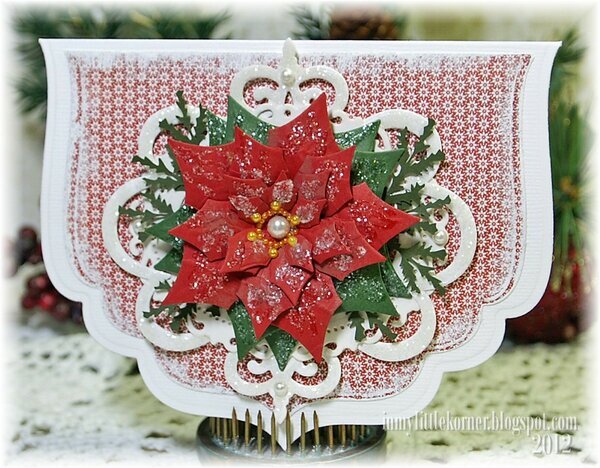 Poinsettia Christmas Cards