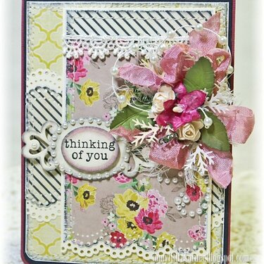Thinking of You Card-Crate Paper On Trend