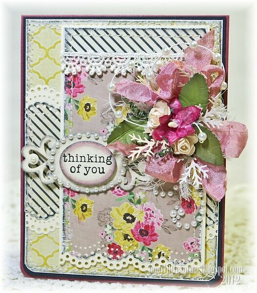 Thinking of You Card-Crate Paper On Trend