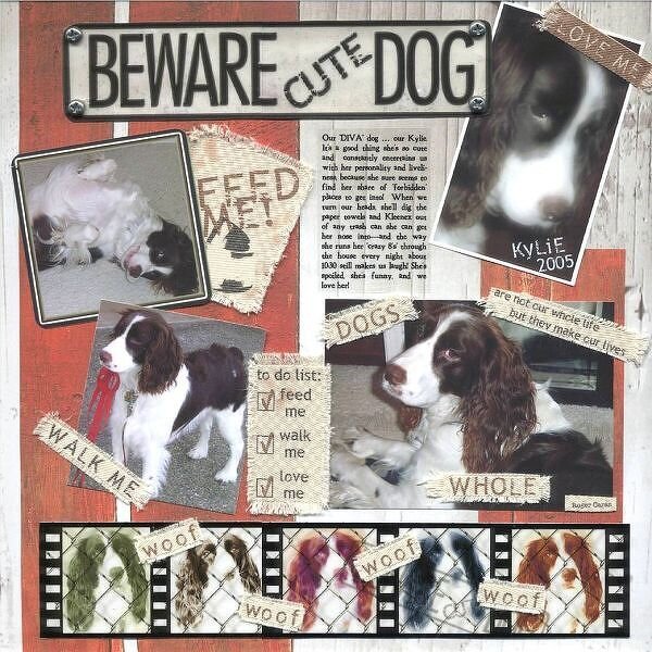 ~Beware Cute Dog~ Paper House Productions