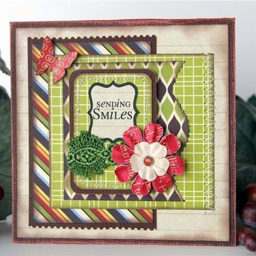 ~Sending Smiles Card-Green Tangerines Kit~