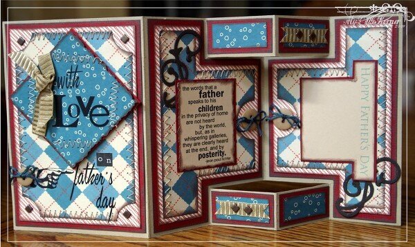 Father&#039;s Day Tri-Shutter Card #2