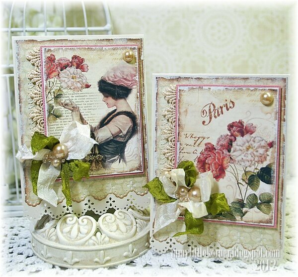 Note Card Twin Set