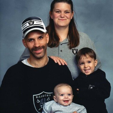 Family Picture-Mary, Gregory, Brandon, Kiara
