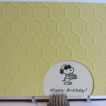 Snoopy Birthday Card
