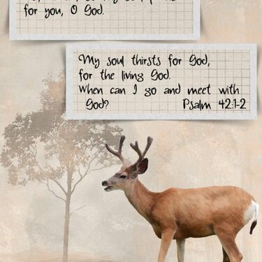 As the Deer-Psalm 42