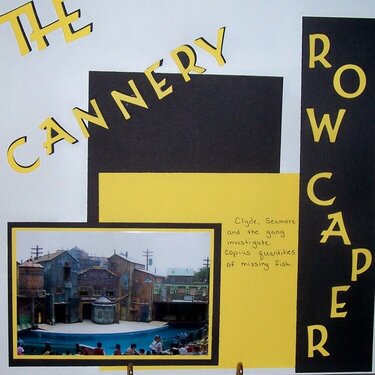 Cannery Row Caper