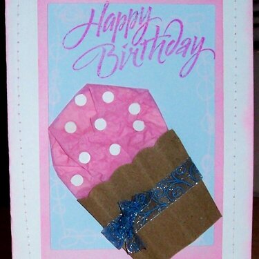 Cupcake Card