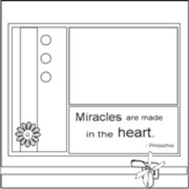 Miracles are made in the Heart