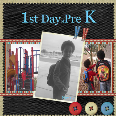 1st Day of Pre K