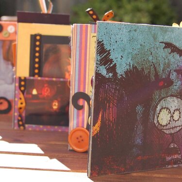 Backside of Halloween Mini