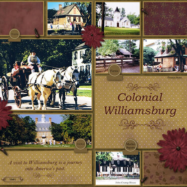 Colonial Williamsburg - Big Digi Contest