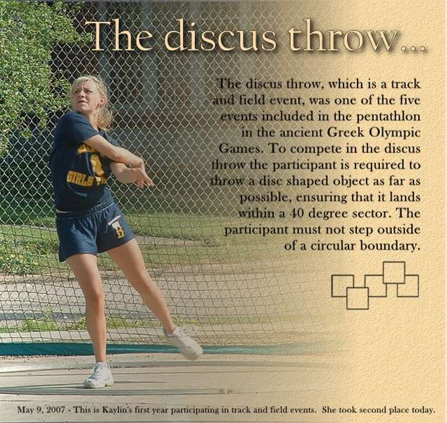 The discus throw