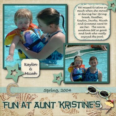 Fun at Aunt Kristine&#039;s